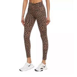 Nike Dri-FIT One Leopard Print Leggings